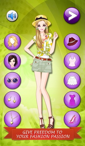 本当の王女と変身を愛し、メイクアップ子供のためのファッションの女の子のゲーム - 小さな春の女の子をドレスアップのおすすめ画像3