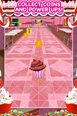 3D Cupcake Girly Girl Bakery Run Game PRO screenshot 3