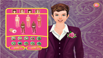 Happy Wedding- Dress up and make up game for kids who love wedding and fashion iPhone screenshot