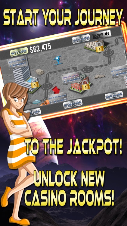 Moon Beam Casino Slots & Blackjack - Journey to the Jackpot!