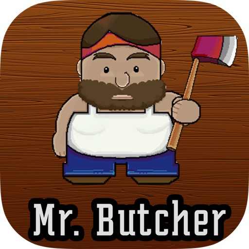 Mr Butcher Man  Cut the Timber Icon