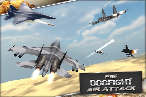 F18 F16 Dogfight Air Strike Simulator 3D screenshot 3