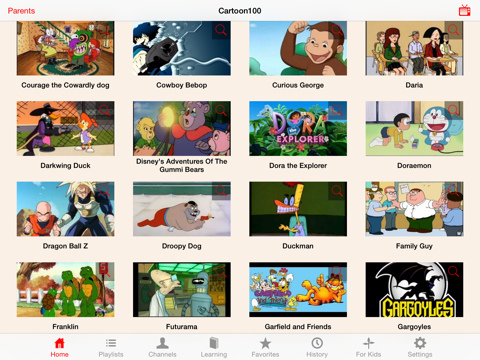 Screenshot #4 pour Cartoon100 - Top 100 Cartoons in TV History