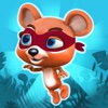 Jungle Bear Ninja Jump Game – Adventure of Funny Runner & Jumper on Exotic Island
