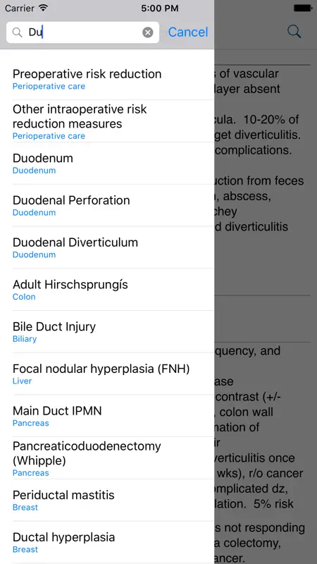 Surgeon's Brain : A General Surgery Reference Companion screenshot 4 of 5
