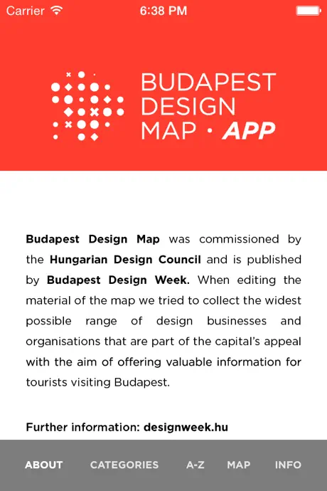 Budapest Design Map