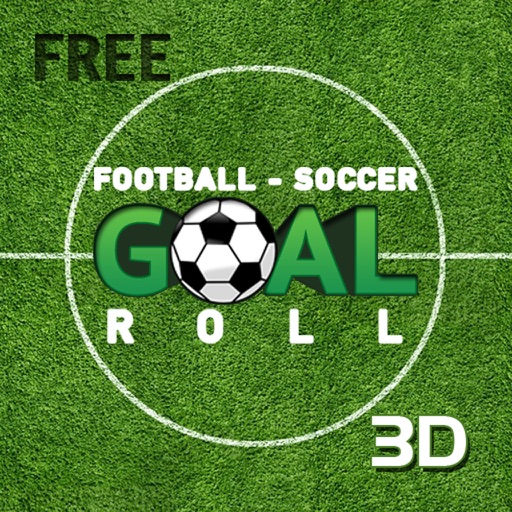 Goal Roll 3D : Football Soccer iOS App