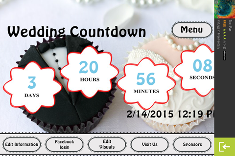 The Wedding Countdown Free screenshot 4