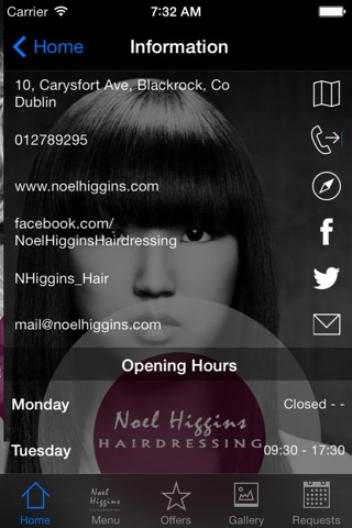 Noel H Hairdressing screenshot 3