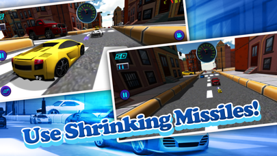 Screenshot #3 pour Cartoon Car 3D Real Extreme Traffic Racing Rivals Simulator Game