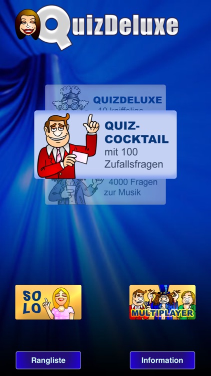 QuizDeluxe - ein deutsch-sprachiges Frage & Antwort-Spiel