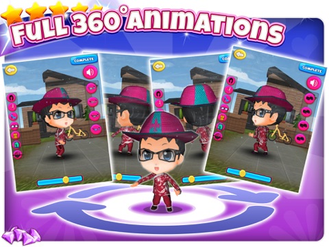 A 3D Dancing Fashion Dress Up - Princess Disco Party Free Game for Girlsのおすすめ画像4