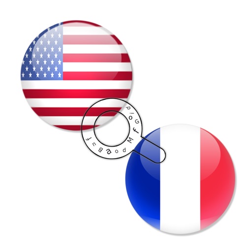 Offline English to French Language Translator / Dictionary . Hors ligne Anglais vers le Français Langue Traducteur / Dictionnaire. icon