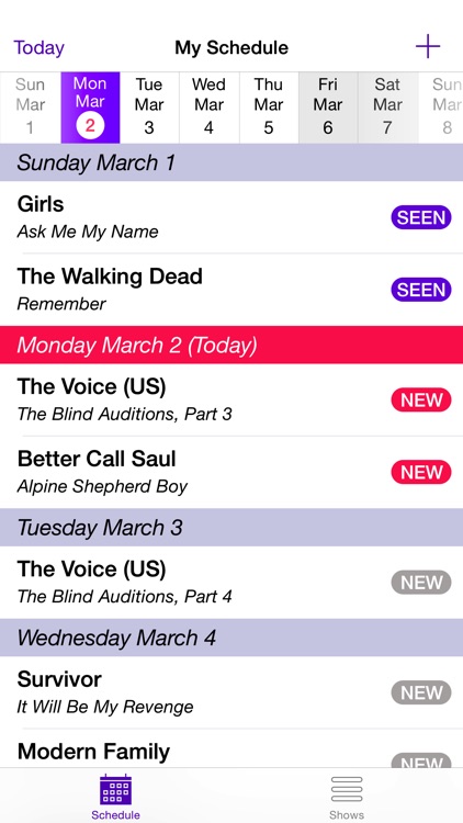 My TV Show Tracker screenshot-0