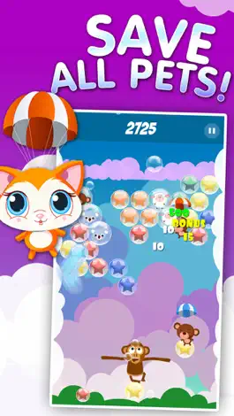 Game screenshot Pets Pop - Bubbles Popping Shooter mod apk