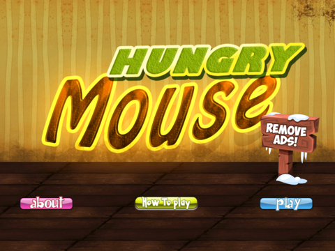 HUNGRY MOUSE GAME iPad screenshot