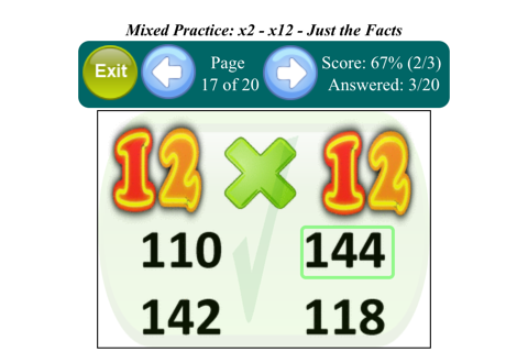 Multiplication Table - Lite Version screenshot 4