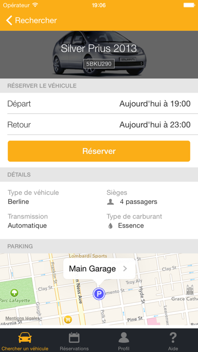 Screenshot #2 pour Local Motion - Réservez