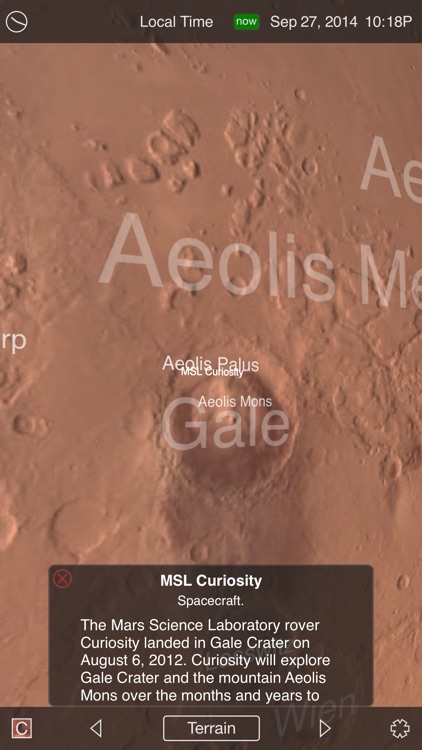 Mars Globe