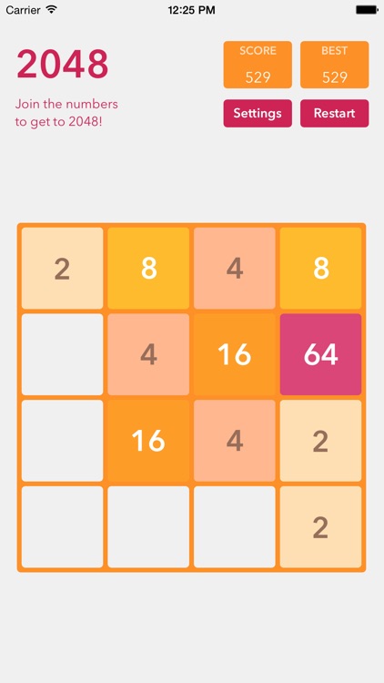 2048 game HD - Join the numbers