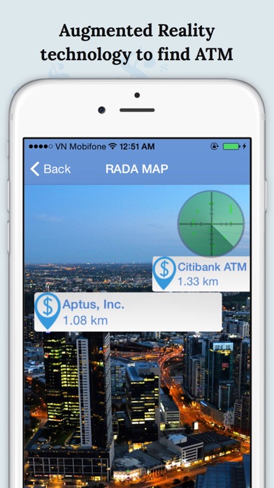 Screenshot #2 pour ATM Near Me - Find nearby Banks and Mobile ATM location!