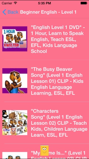 Learning English for Kids - Nursery Rhymes Songs(圖4)-速報App