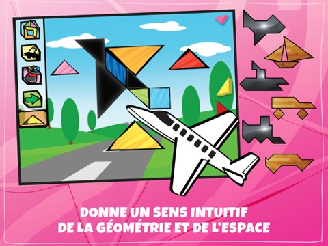 Screenshot #4 pour Puzzles Tangrams Swipea Pour Enfants: Transport