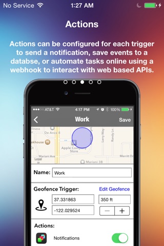 Proximity Events - Trigger automated actions based on your proximity to a location screenshot 3