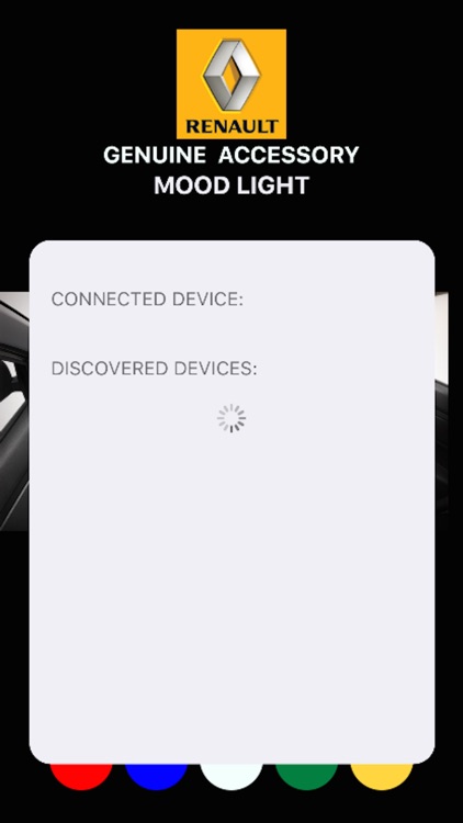 Renault Ambient Light