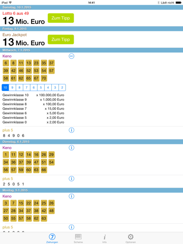 Screenshot #4 pour Lotto Aktuell