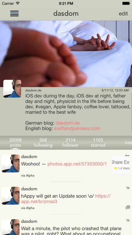 hAppy - the fast client for App.net