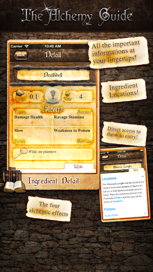 Alchemy Guide Free for Skyrim Screenshot