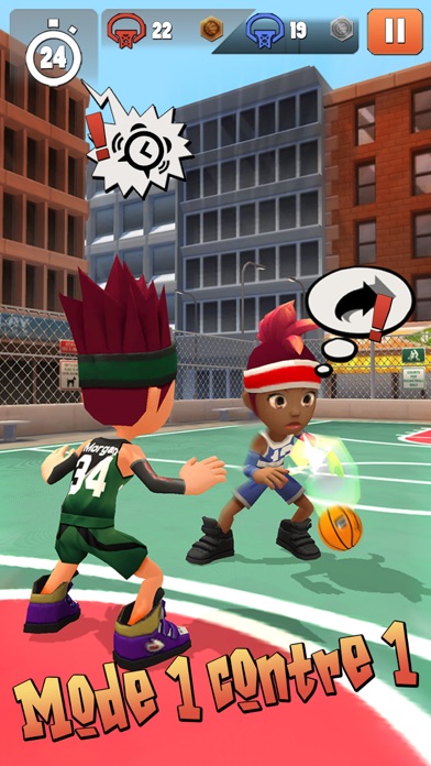 Screenshot #3 pour Swipe Basketball 2