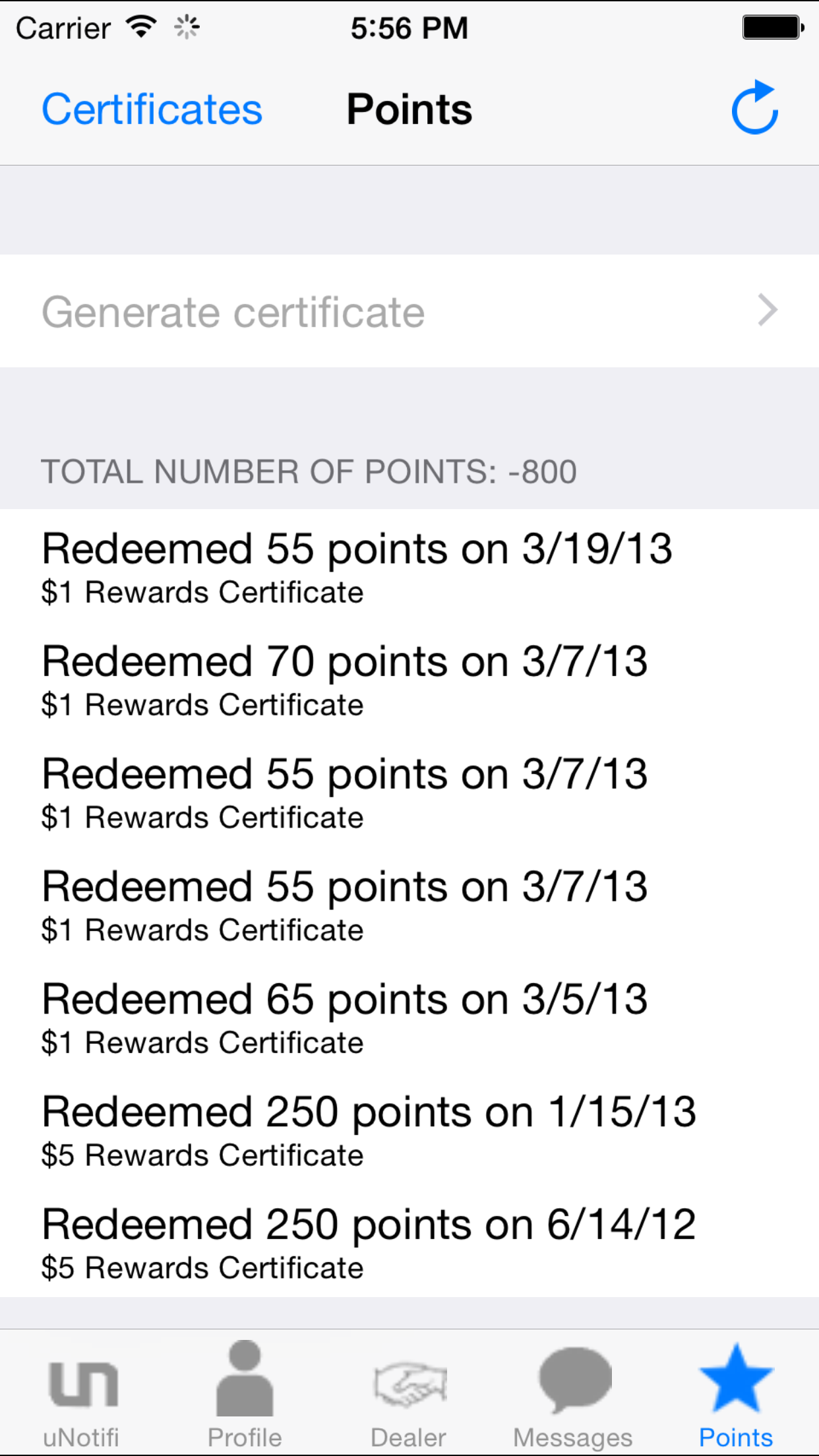 uNotifi screenshot 3