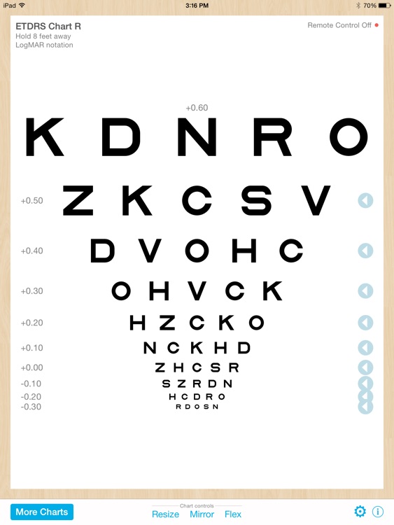 Eye Chart Professional screenshot-3