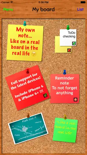 iPinNotes screenshot 1