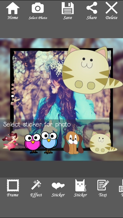 Blur Effect Photo Frame - Magic Photo Editor and Pic Frame Stitch for Instagram FREE screenshot-4