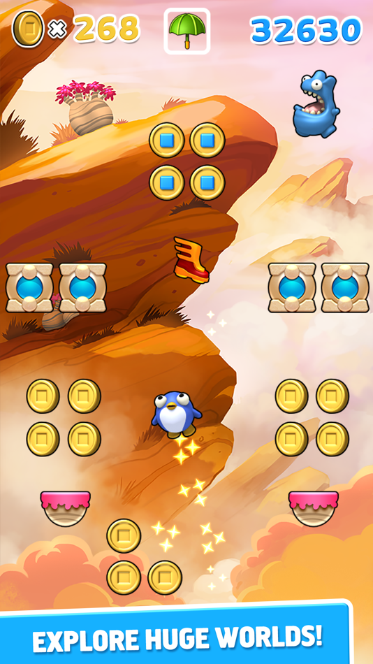 #2. Mega Jump (iOS) От: Get Set Games