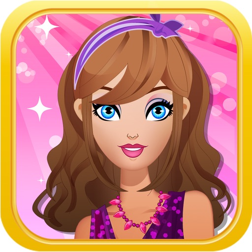 `Awesome Fashion Girl Dress Up - Beauty Salon Spa Free icon