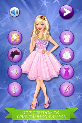かなりブロンドの女の子 - ファッションの小さなお姫様のゲームのためのドレスします。のおすすめ画像3