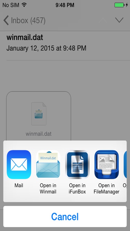Winmail screenshot-3
