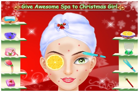 Christmas Frozen Queen : Frozen Princess Makeover, Spa, DressUp screenshot 2