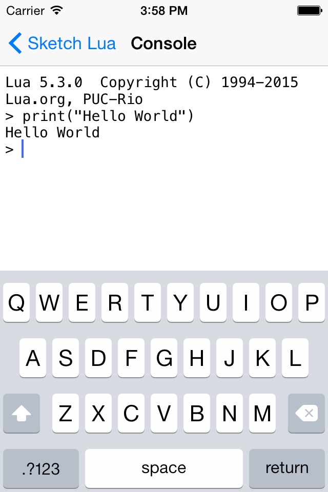 Sketch Lua screenshot 4