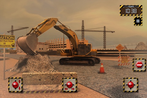 Construction Crane Operator 3D: Road Building Crew screenshot 3