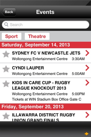 go2 EVENTS screenshot 4