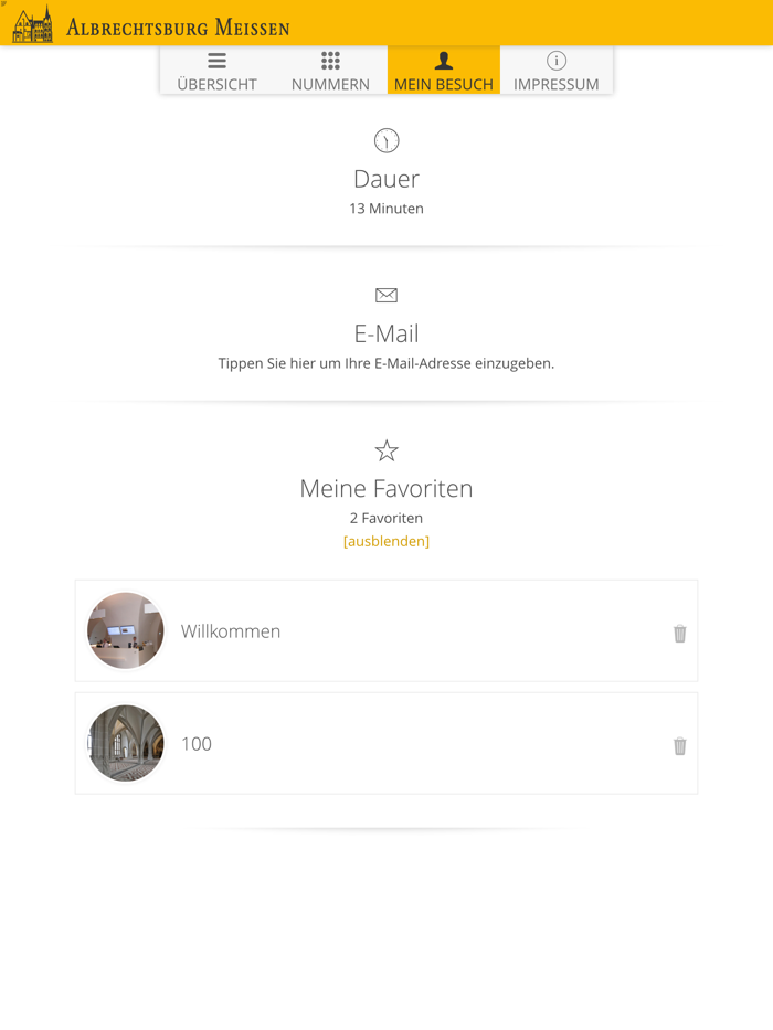 Albrechtsburg Meissen – Ausstellungsführer in deutscher Gebärdensprache