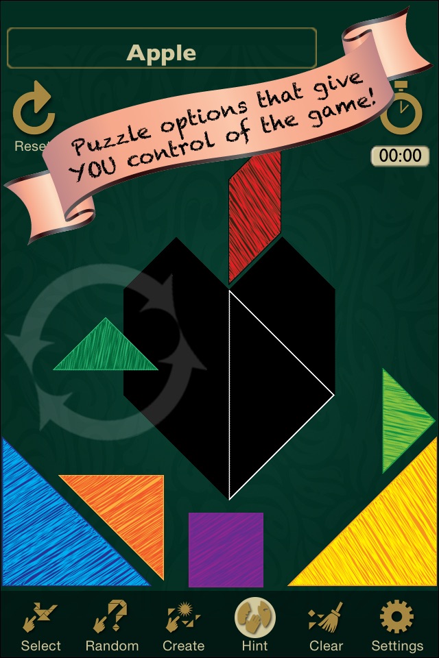 Tangaroos Tangram Puzzle Game screenshot 3