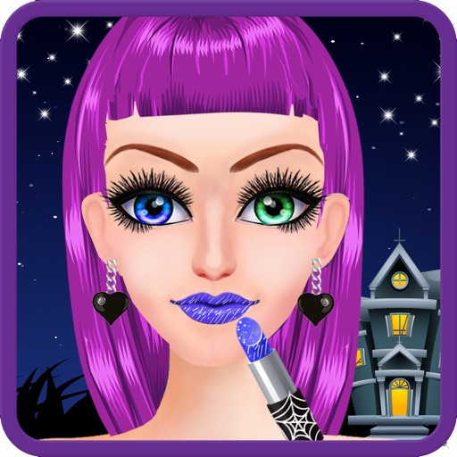 Anna's Spooky Makeup Salon Games for girls iOS App