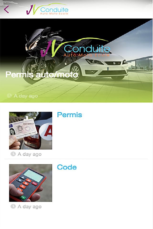 Auto-Moto École JV Conduite screenshot 2