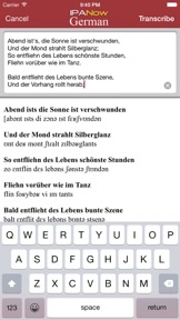 IPANow! German screenshot